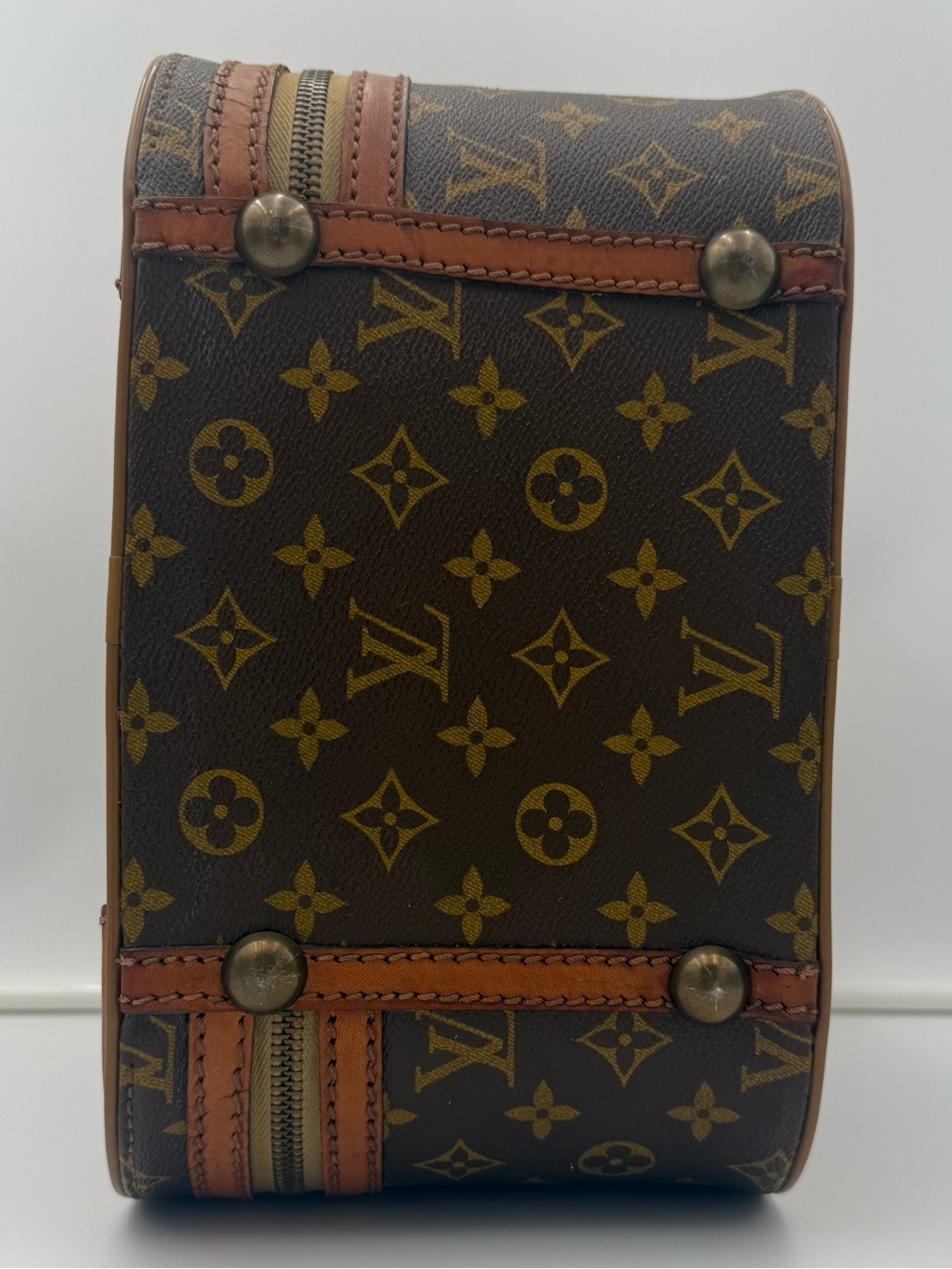LOUIS VUITTON 1854 PARIS • ‘Rare’ STRATOS Small Soft Trunk Bag (Collector Piece) - Picture 8 of 16